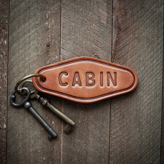 Sugarhouse Leather - Cabin Leather Keychain