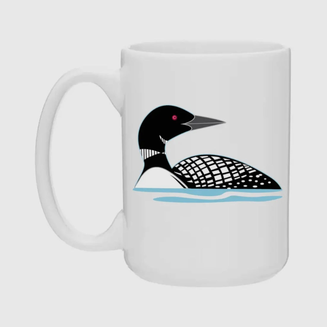 Creative Compass - Ceramic Coffee Mug - Loon 15oz