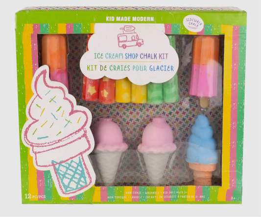 Kid Made Modern - Ice Cream Shop Chalk Set