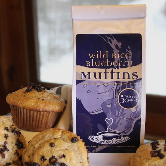 The Secret Garden - Wild Rice Blueberry Muffin Mix