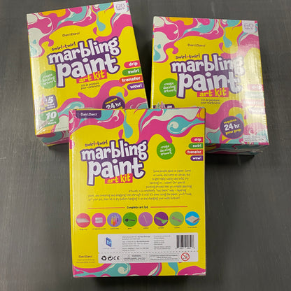 Dan&Darci - Swirl & Twirl - Marbling Paint Art Kit