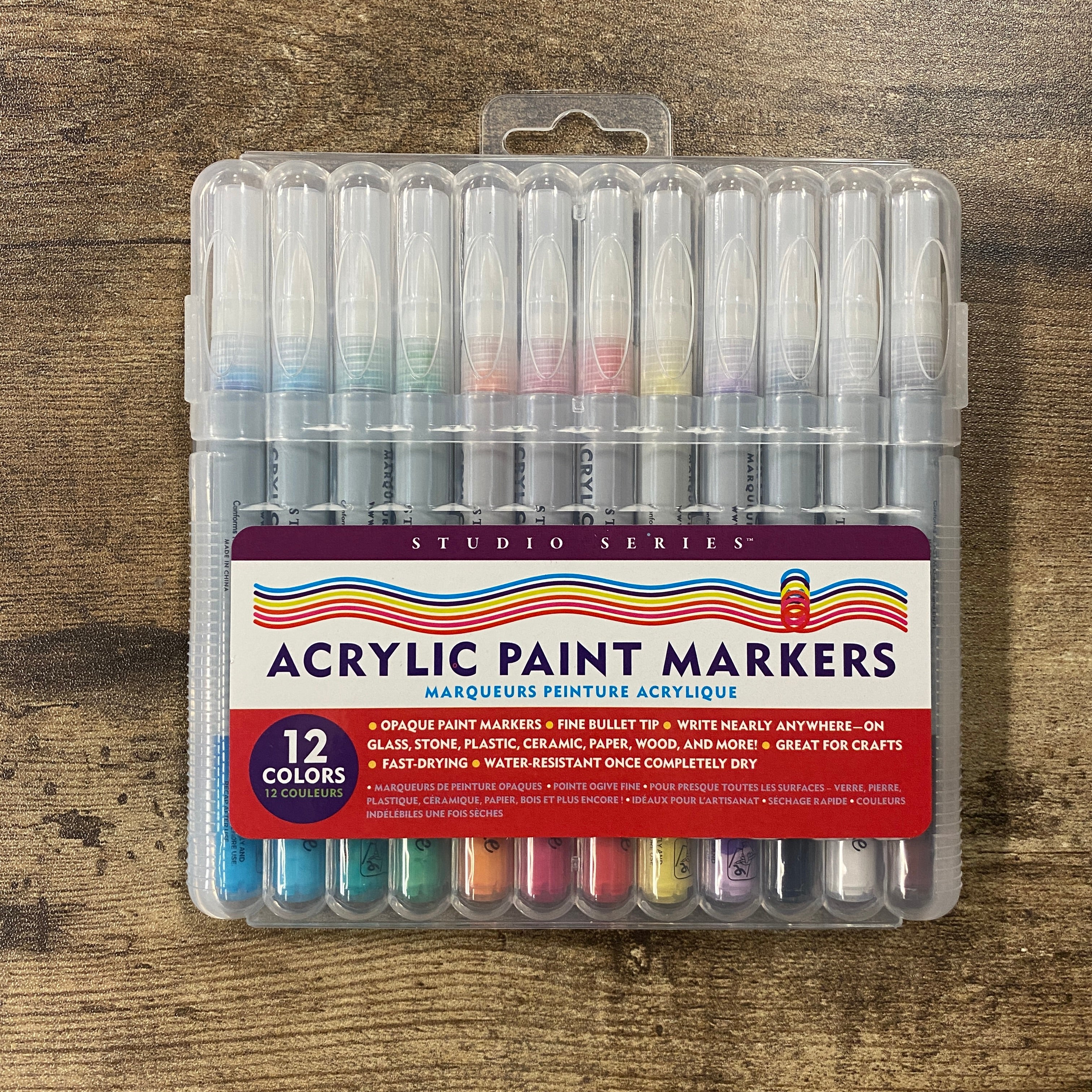 Studio Series Acrylic Paint Markers by Peter Pauper Press