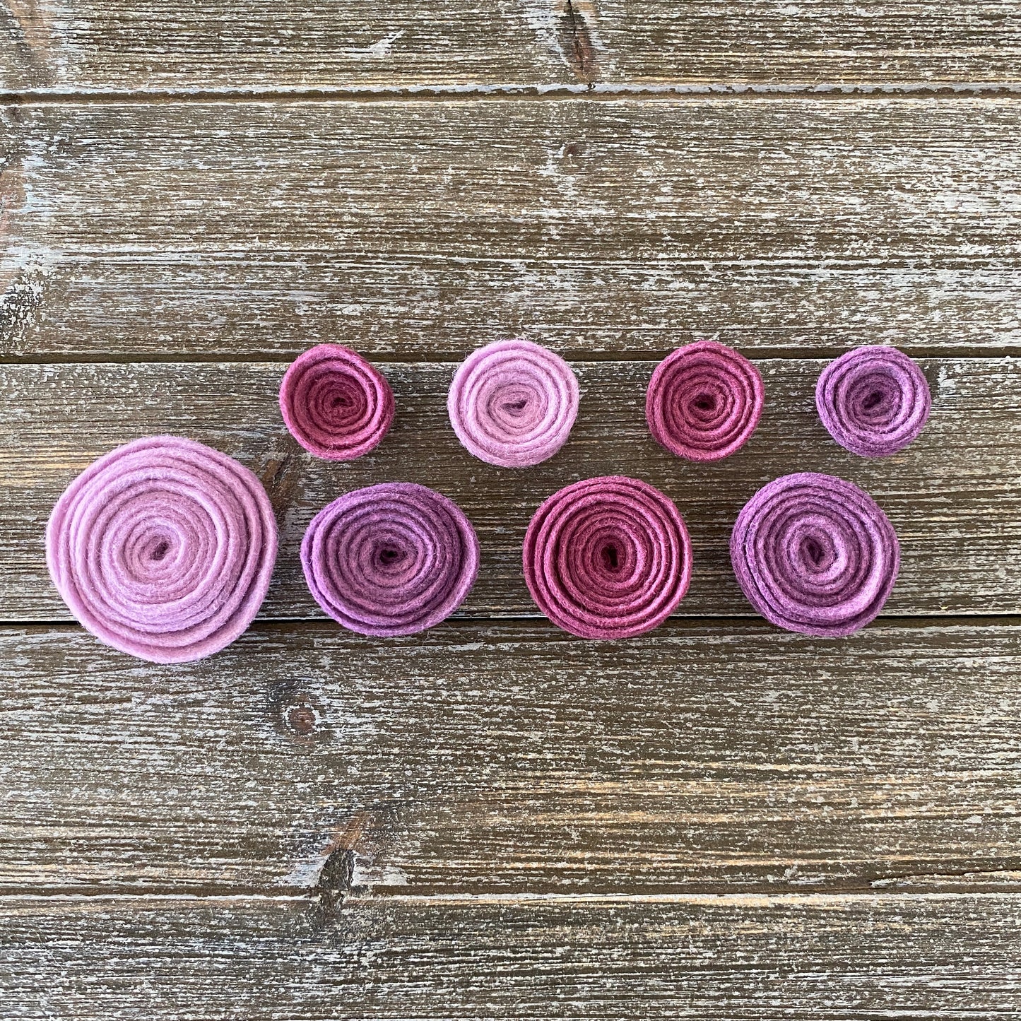 Felt Flower Embellishments for Crafts - Purple Flowers - Variety Pack – BKV  Decor